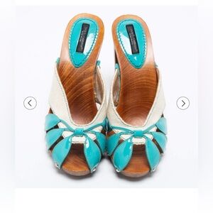 Dolce & Gabbana block heel mules size 40 (9)